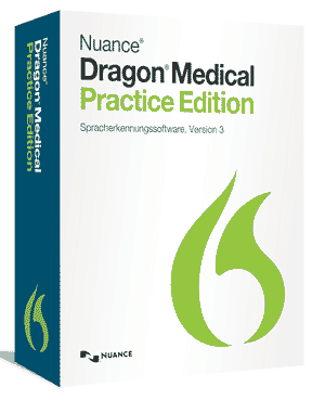 Dragon Medical  mit Powermic 3 Handmikrofon für Praxis und Krankenhaus